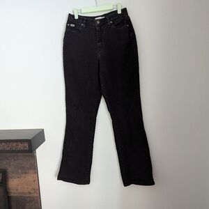 Lee Jeans Faded Black Relaxed Bootcut At The Waist High Waist Fits Women's 6